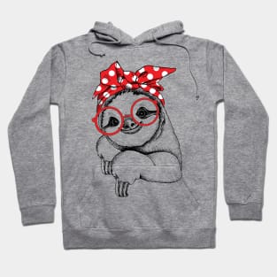 Bandana Sloth Lover Hoodie